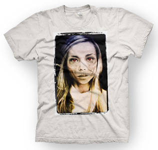 enough shirts, Dead Girl, T-Shirt, Zombie Design