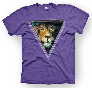 enough shirts, Double Lion, T-Shirt, cooles Design